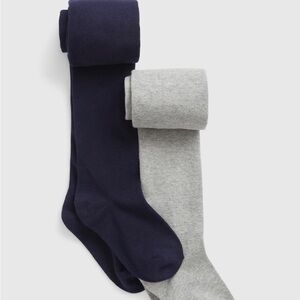 Kids basic Gap tights (2pack) 4-5t years.